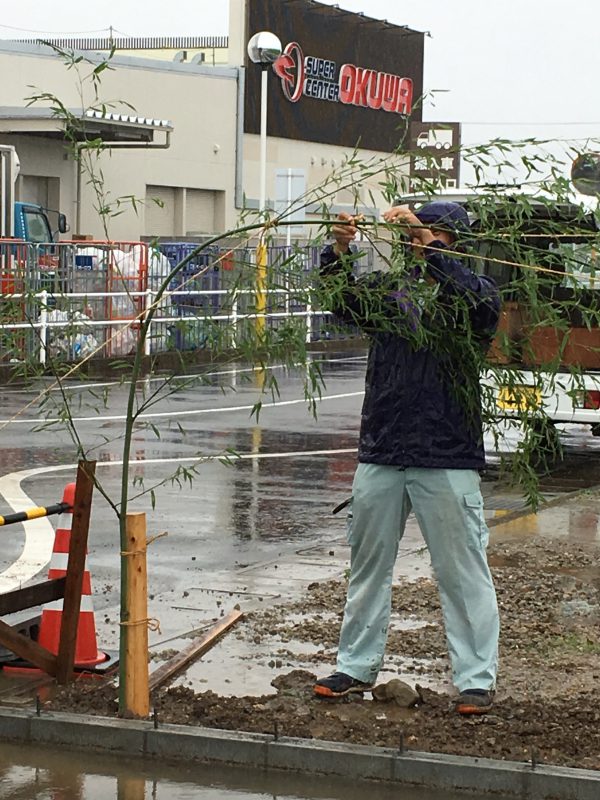 casita笠屋地鎮祭設営