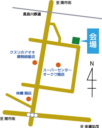 戸建賃貸住宅カシータ笠屋内覧会地図