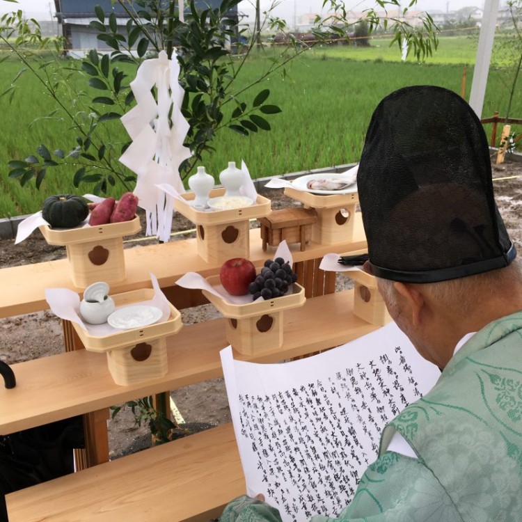 casita笠屋（仮称）プロジェクト始動！【まずは地鎮祭編】