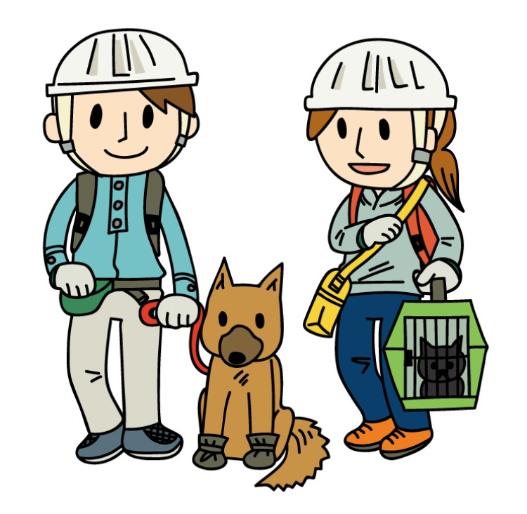 災害発生！その時ペットはどうする？