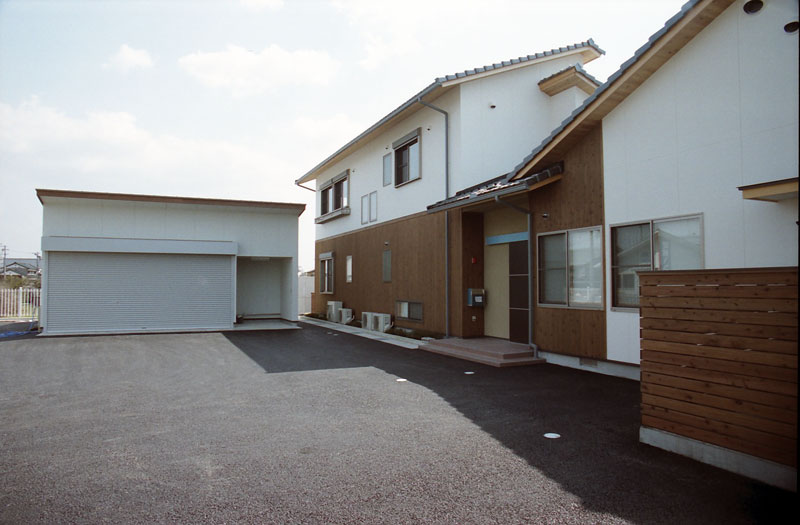 新築／クリニック＋住宅／木造医院