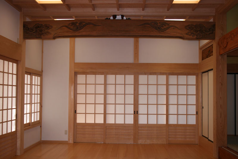 新築／寺社建築／本堂