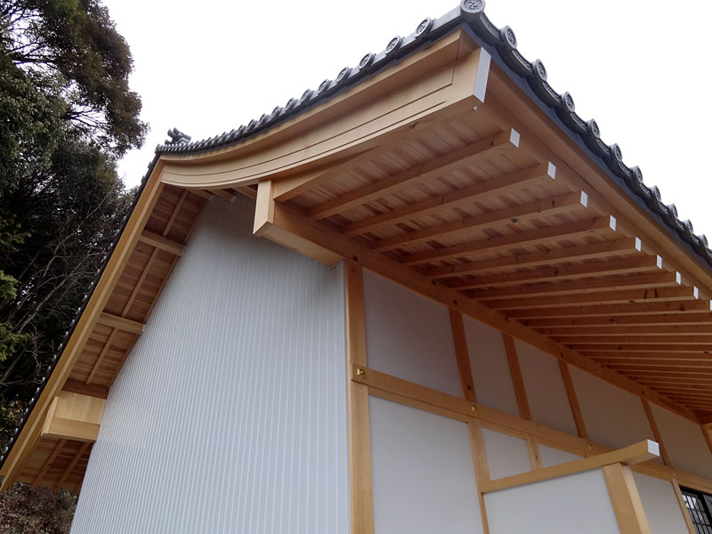新築／寺社建築／観音堂