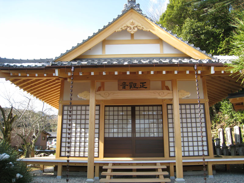 新築／寺社建築／観音堂