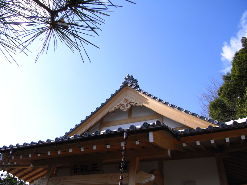 新築／寺社建築／観音堂