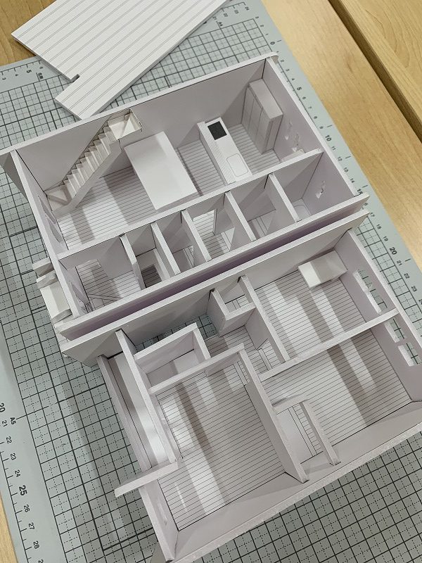 高校生のための建築塾：模型